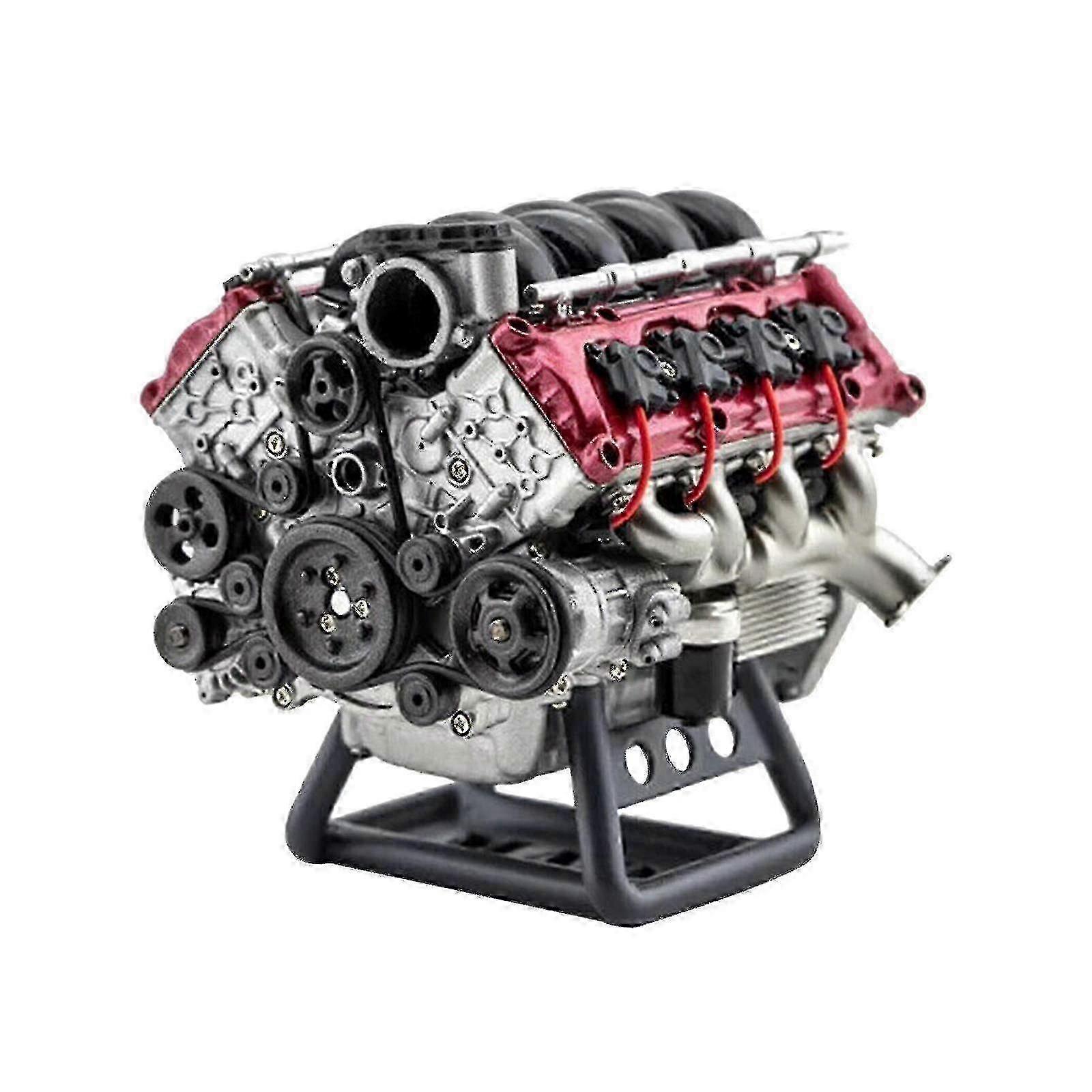 2025 Working V8 engine model kit - DIY metal replica for adults, authentic, gift-ready