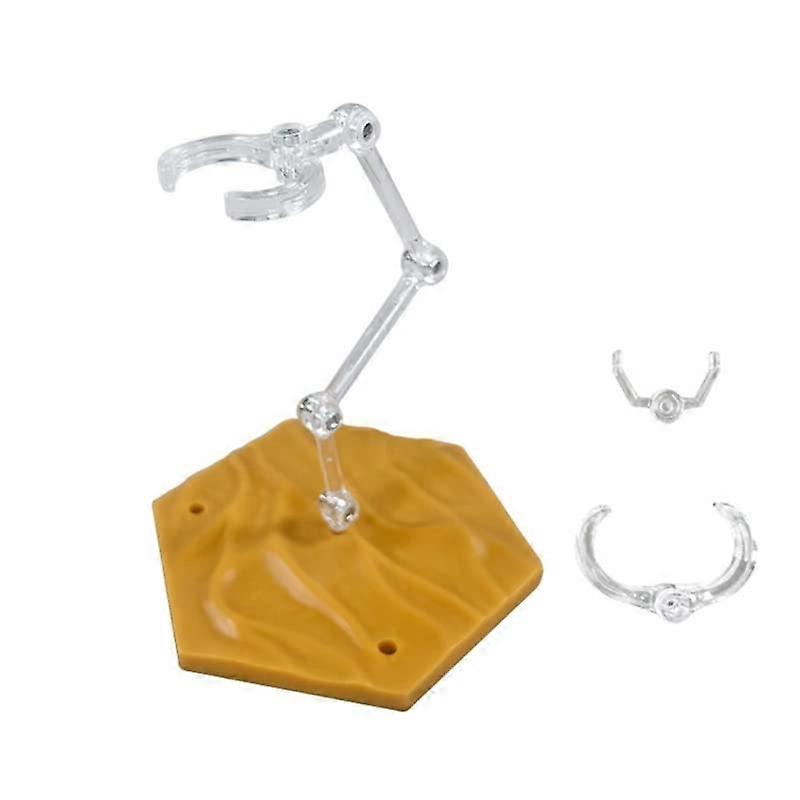 Action Figure Stand Base with Adjustable Angles for Cartoon Character Model Toy Display