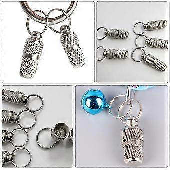 Pet Anti-Lost Tube Collar Hanging Pendant with 6Pcs for Preventing Pets Getting Lost