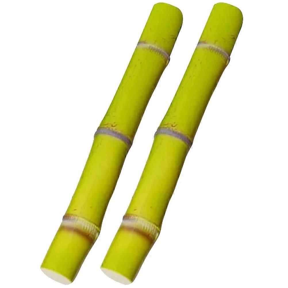 Educational Toys Plastic Sugarcane Model Toy for Kids 2Pcs Quantity