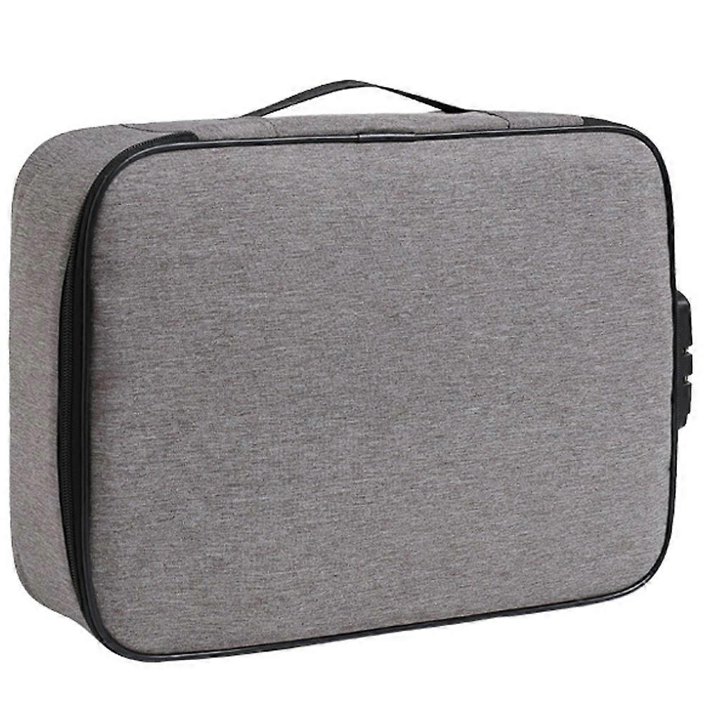 Bag Organizer Document Lock Box for Storage 4Pcs Portable File Storage