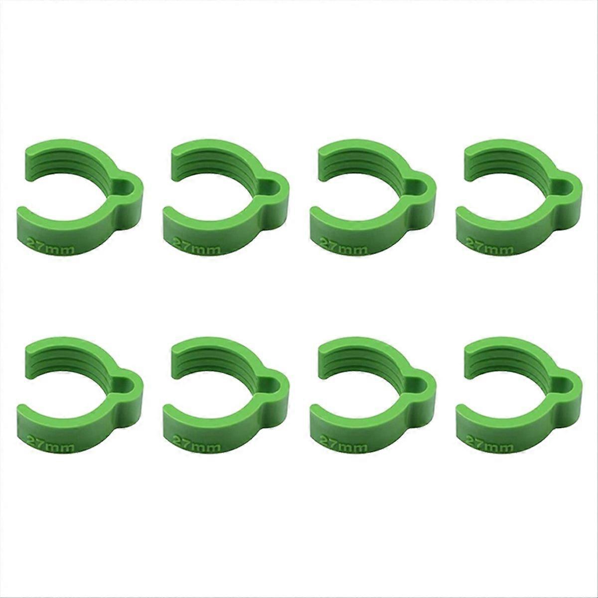 8pcs Coiled Hose Clips for 27mm Hoses