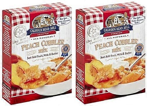 Calhoun Bend Mill Peach Cobbler Mix 2 Pack