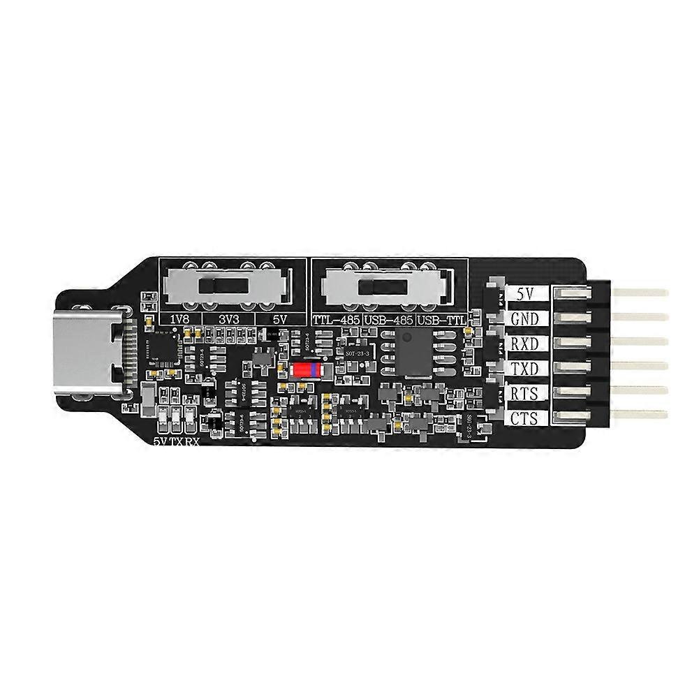 USB Multi-Function Serial Port Module USB-TTL USB-RS485 TTL-RS485 3in1 Converter RS485 Microcontroller Programming