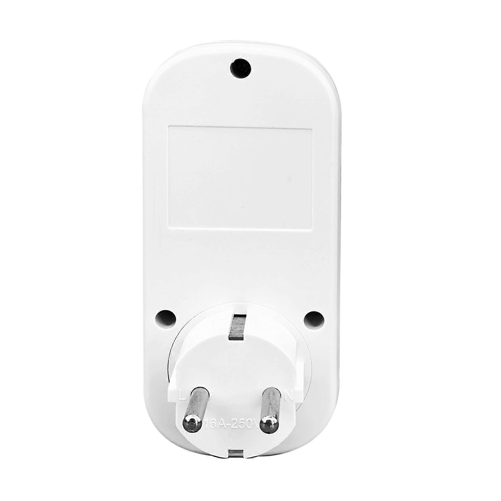 2X TOMZN TOSVA-16 Reclosable Voltage Current Protector Socket AC 110V 220V Adjustable EU Plug Socket