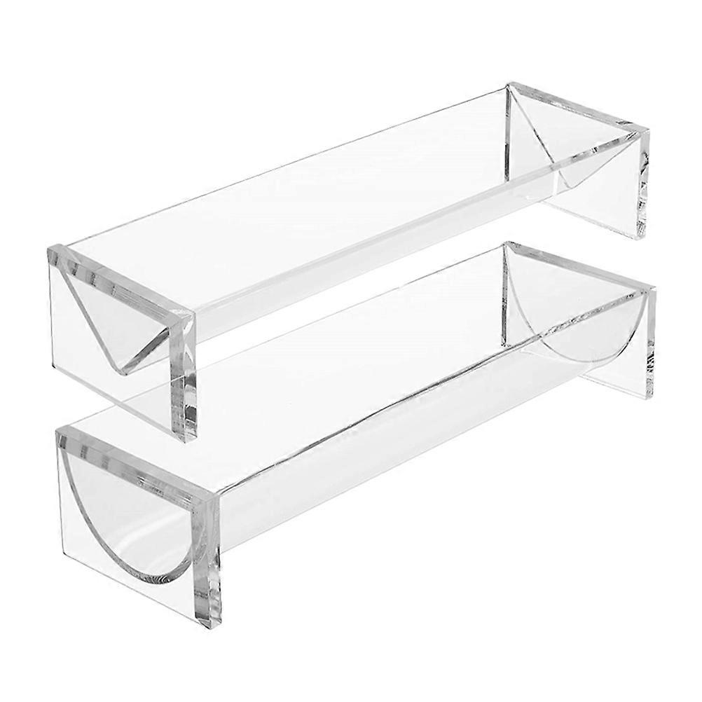 2Pcs Acrylic Cookie Stand for Display Transparent Dessert Table Rack