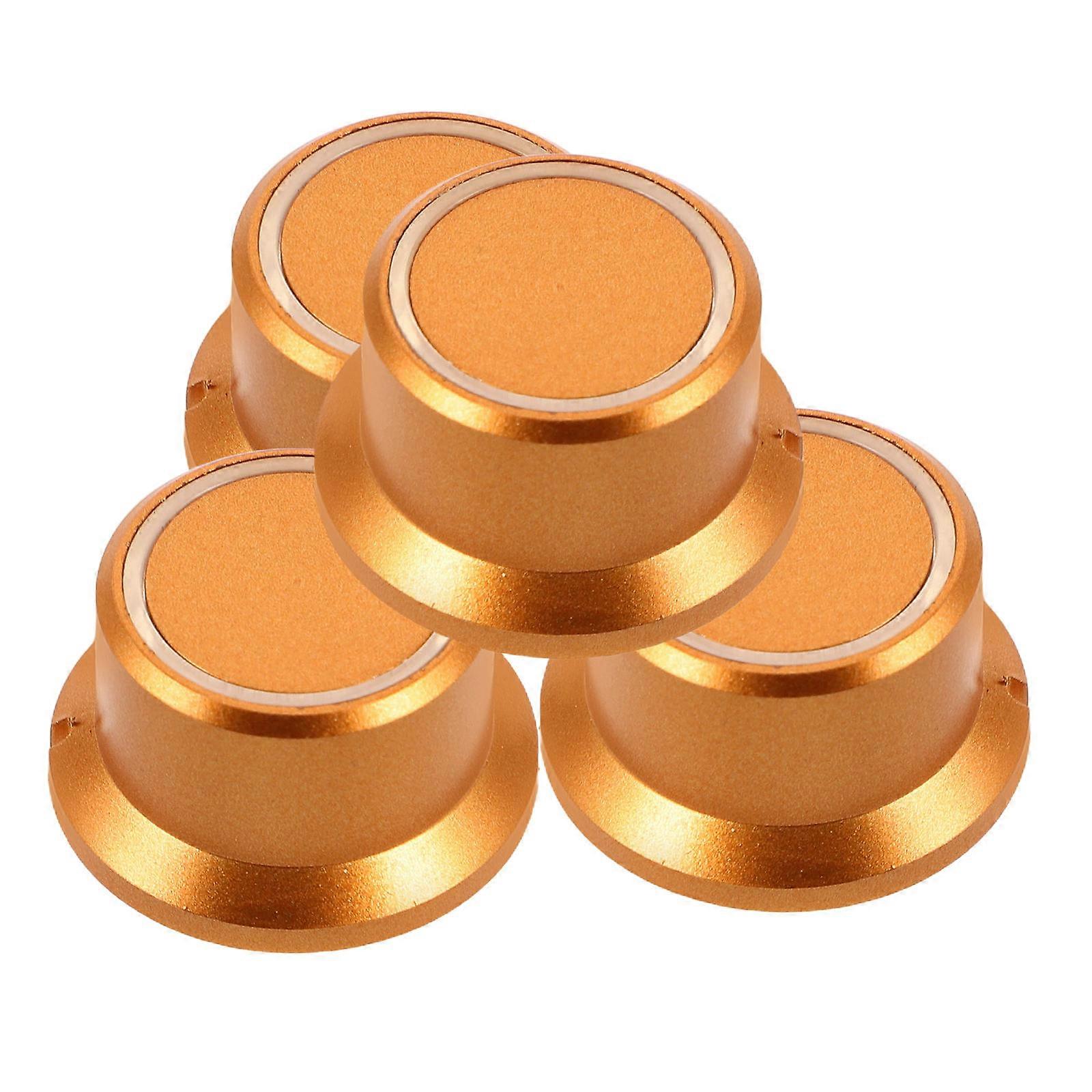 4Pcs Adjustable Potentiometer Knobs: Audio Volume Control Knobs for Amplifiers Sound Systems and Recording Equipment Accessories