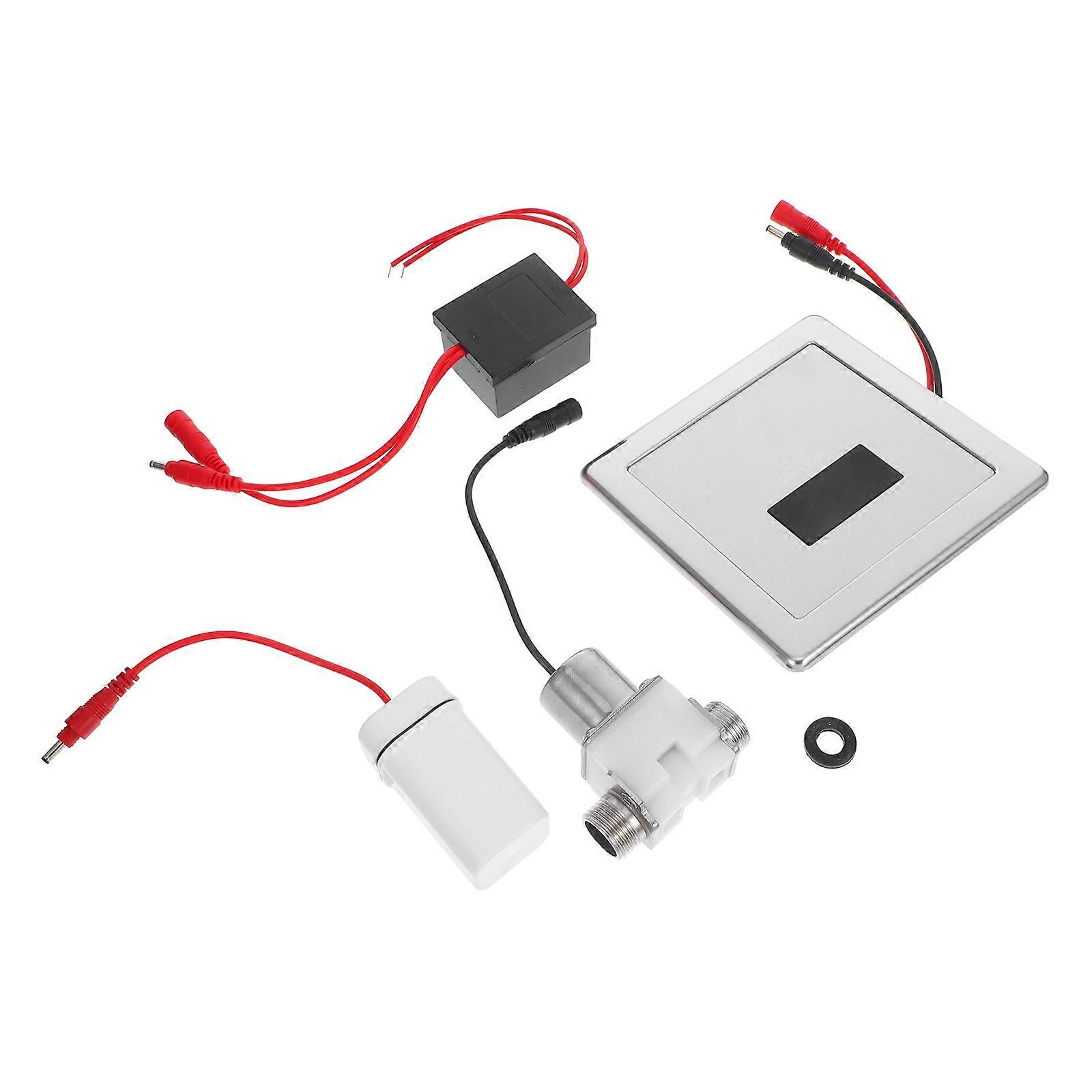 Touchless Automatic Flush Valve Kit for Toilet Urinal Sensor 3Sets