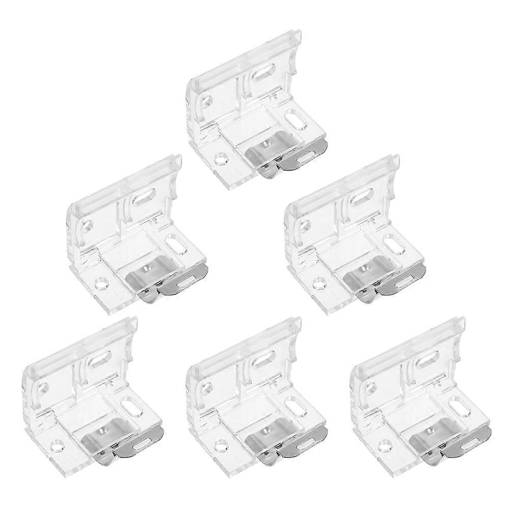 Roller Blind Brackets Side Fitting Mini Blind Brackets 12Pcs for Window Blinds