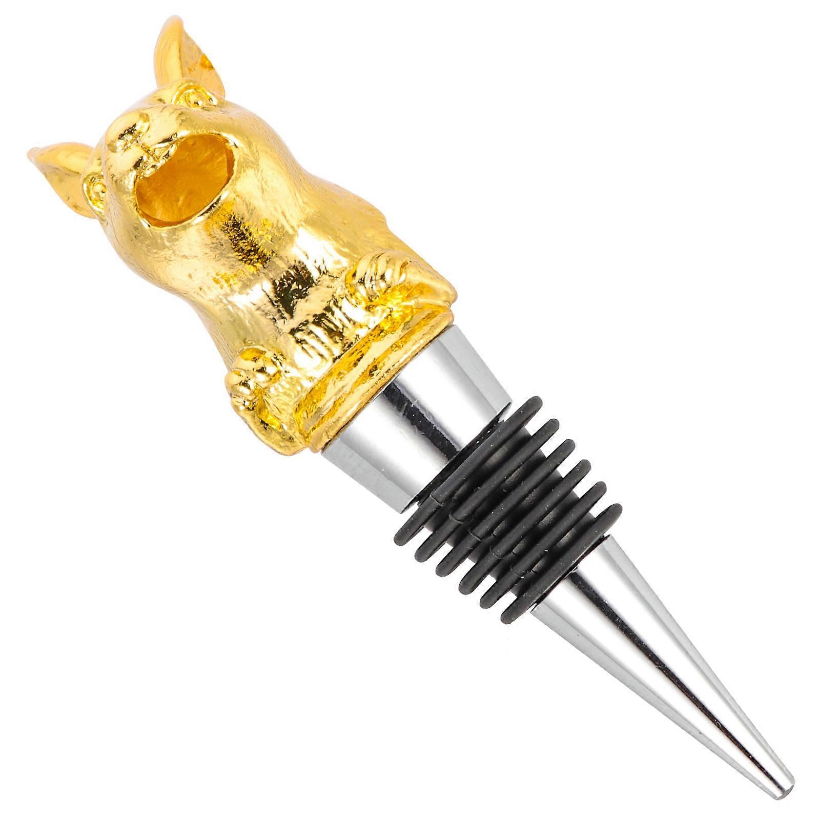 Golden Rabbit Headed Sealer for Decorative