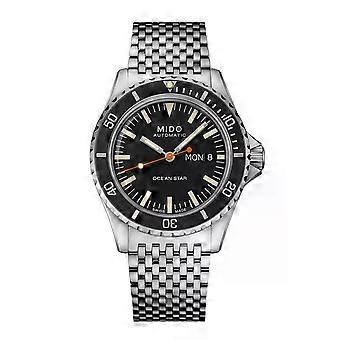Mido Ocean Star hyllning dykare Herrenuhr Schwarz (M026.830.11.051.00)