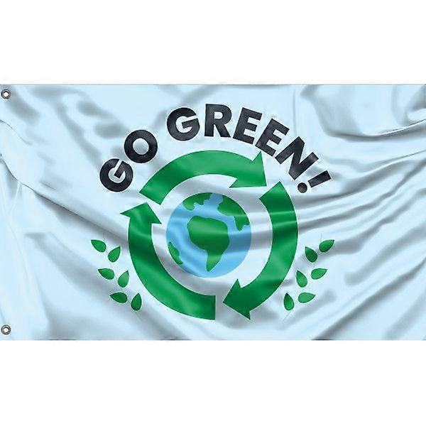 Grüne Flagge A0798