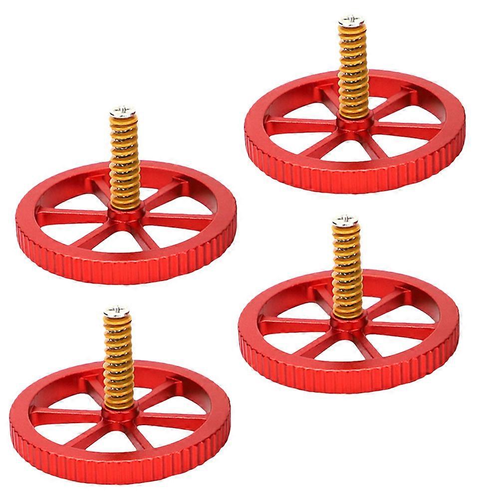 3D Printing Accessories Leveling Screws Nuts Hand Twists Function 4Sets