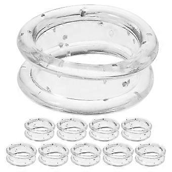 Silicone Finger Protector Ring for Grooming Shears 10Pcs Grip