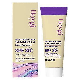 Moisturizing Sunscreen 50g - SPF 30, For Sensitive Skin