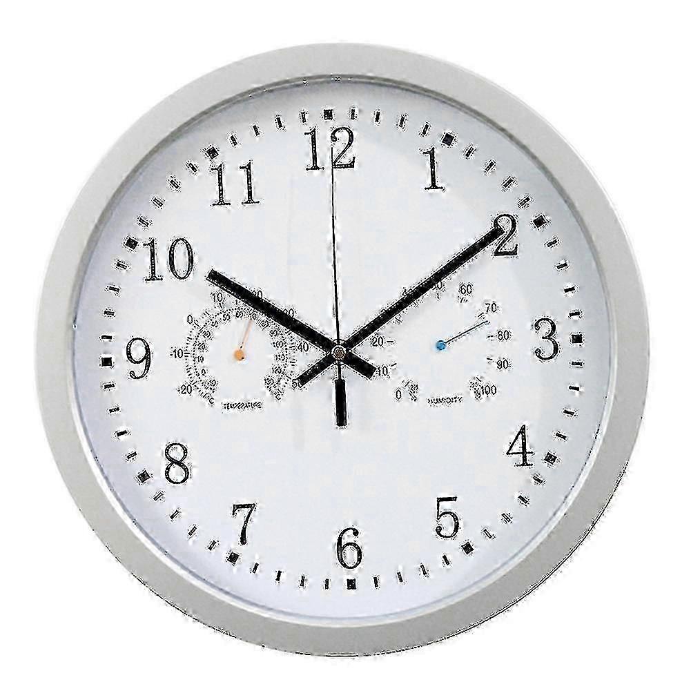 2026 12inch Clock Automatic Time Scanning Radio Controlled Wall Clock