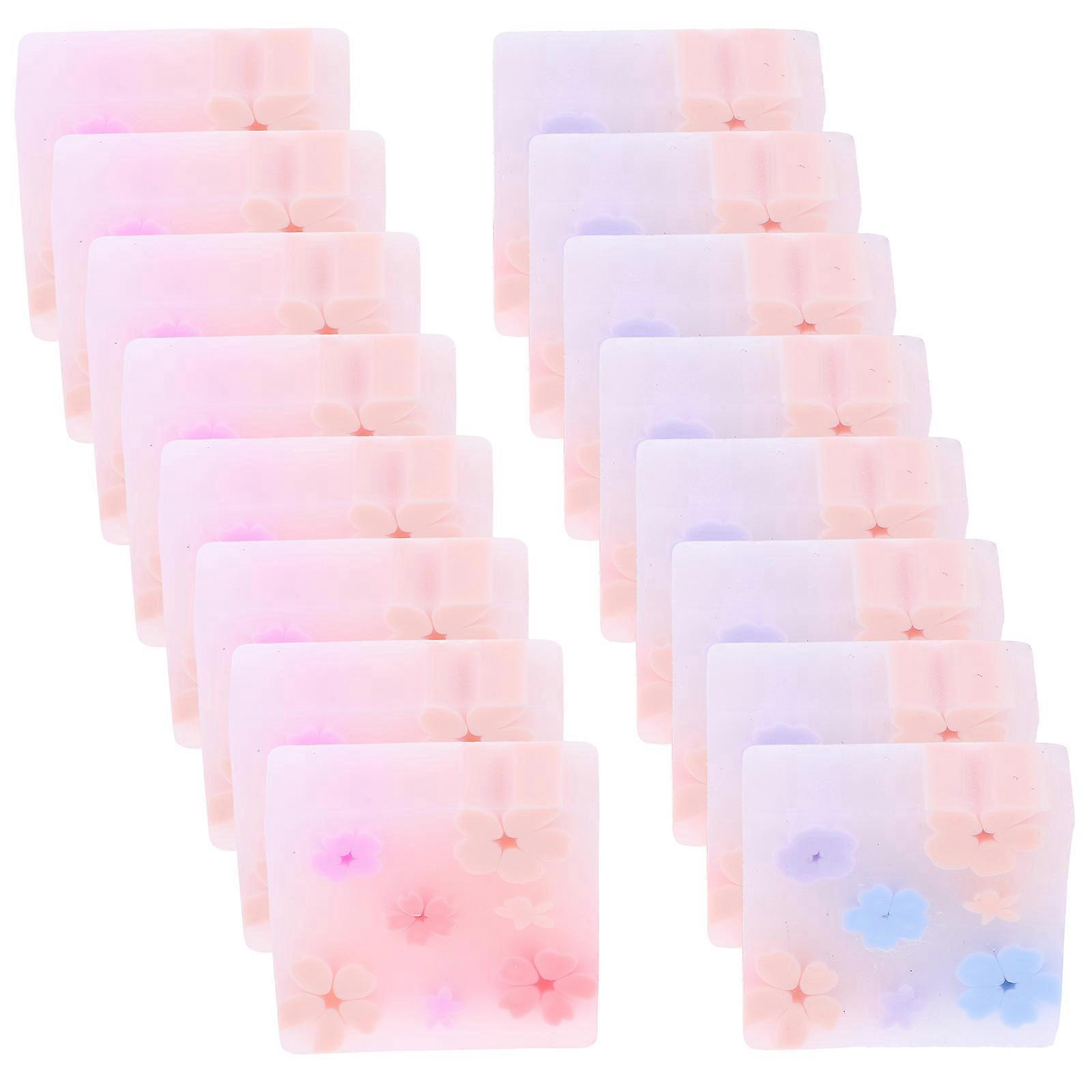 Portable Jelly Pencil Erasers Multi-Function Erasers for Study 32Pcs Set