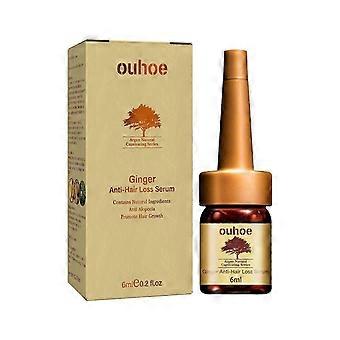 Ouhoe ginger hair growth essence - moisturizing, nourishing, strengthening, repairing follicle damage, dry & frizzy hair serum for for daily skin care