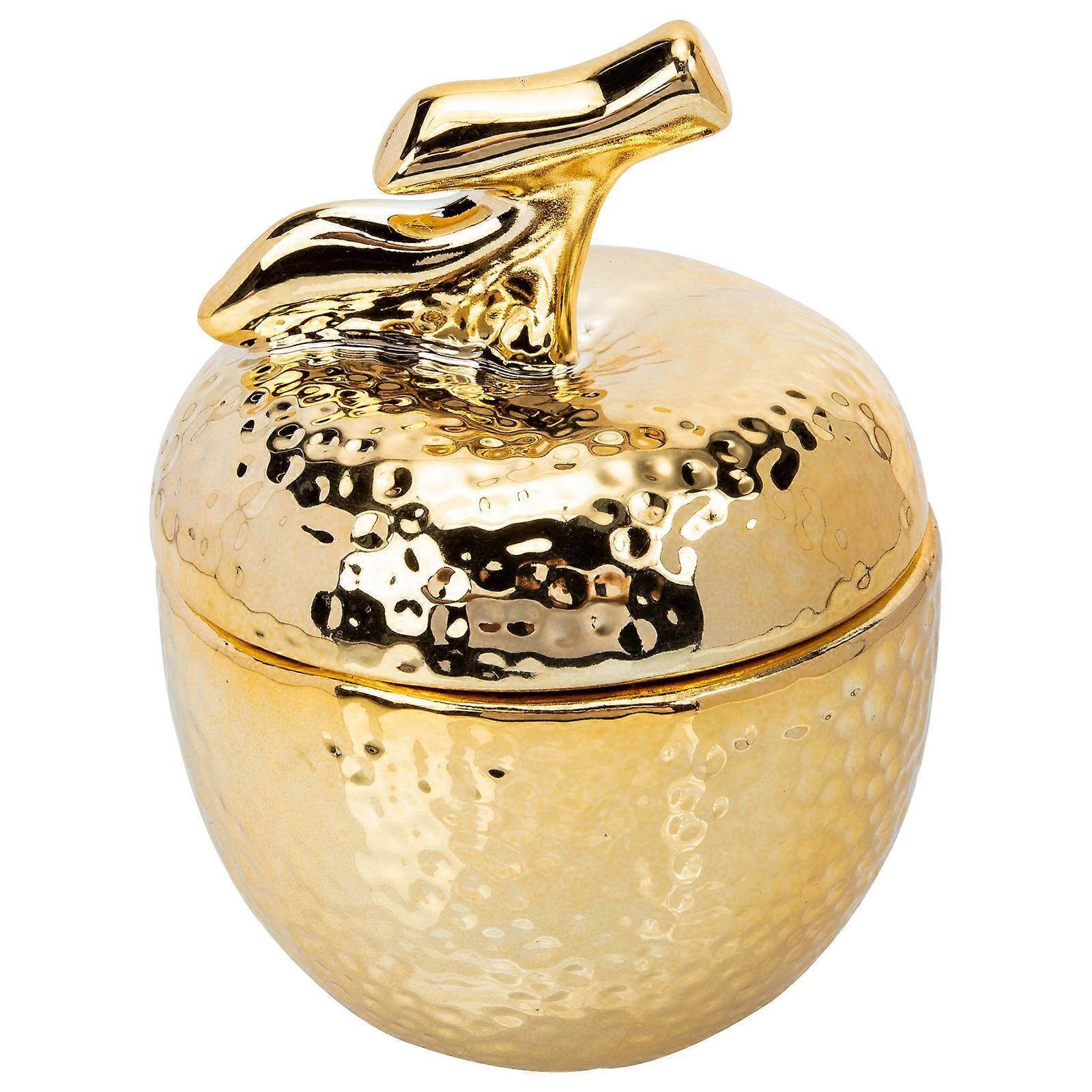 Electric Plated Decorative Jewelry Box Multi-Function Case for Storage
