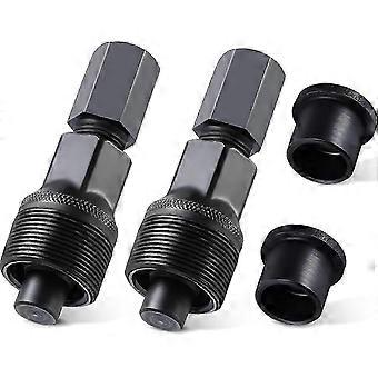 2PCS Bicycle Crank Remover,Square Taper Crank Puller Tool Chainset Removal Tool Qhzl A-G