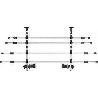 Trixie Autorek Silver/Black 105-172 x 46-60 cm Adjustable
