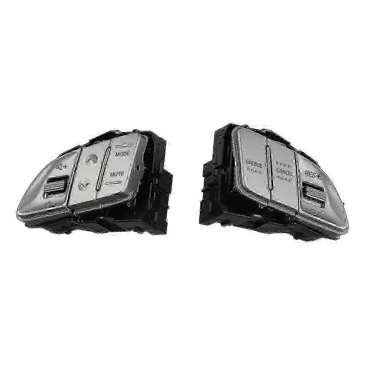 IX35 Steering Wheel Multifunction Button Volume Cruise Control Panel Compatible for 2010 2011 2012 2013 2014 2015