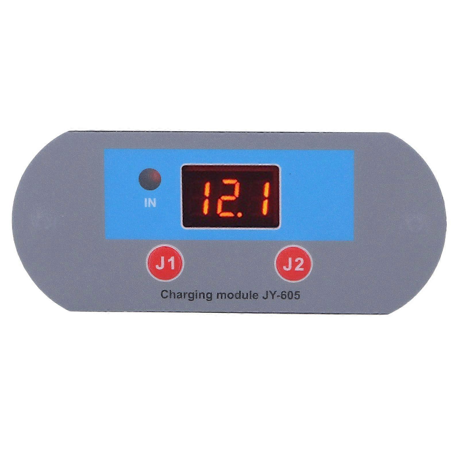 Charging Control Module Battery Charge Controller Relay Switch Digital Display 12V