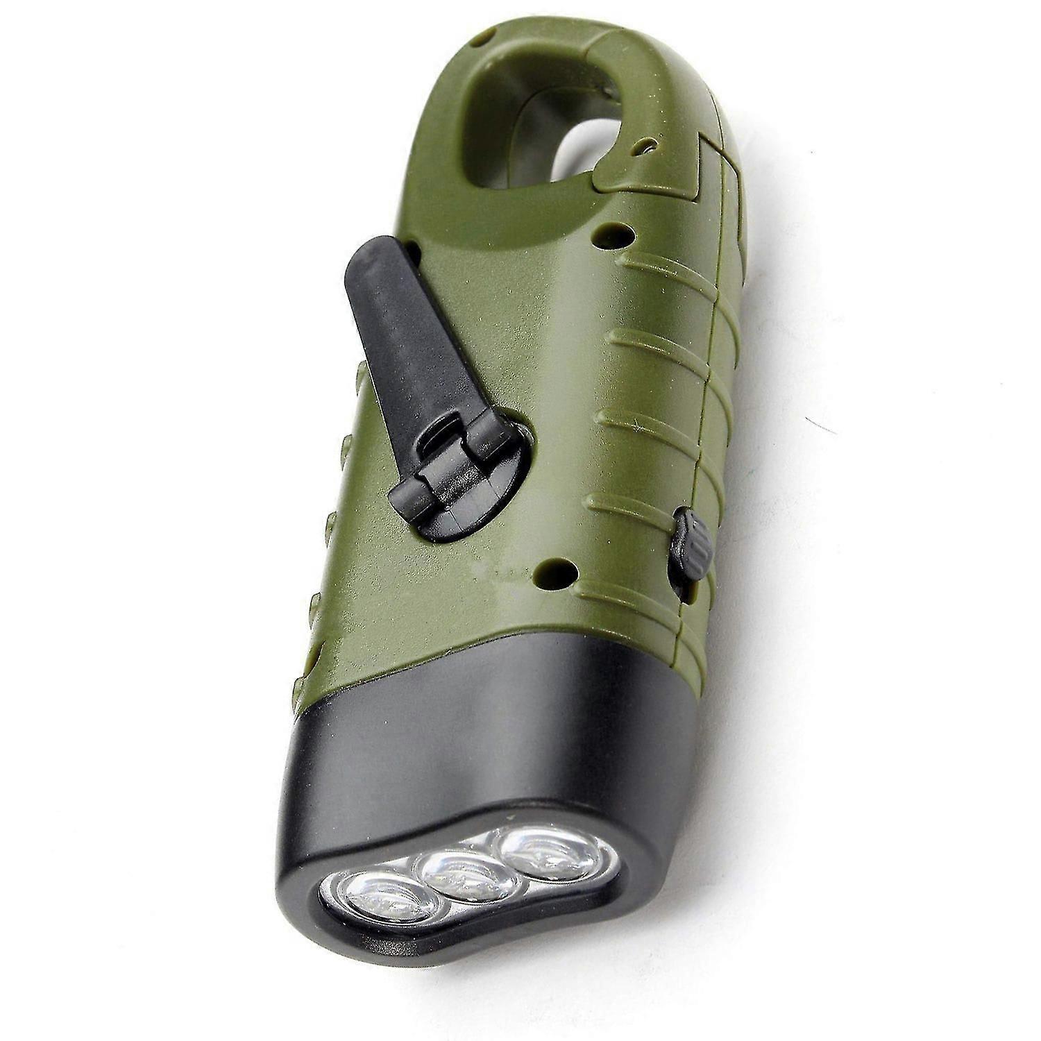 Solar Powered Rechargeable Flashlight