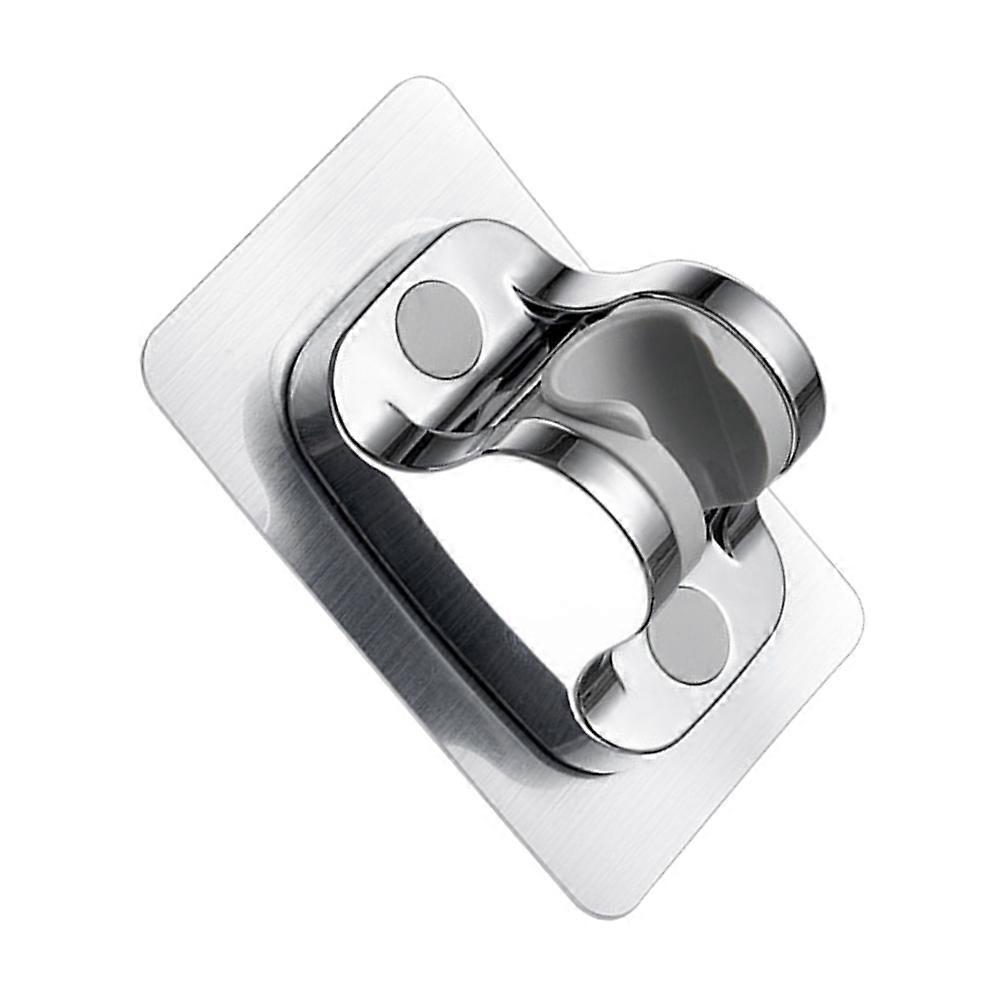 Silver ABS Shower Head Holder for Bathroom Use Handheld Bracket