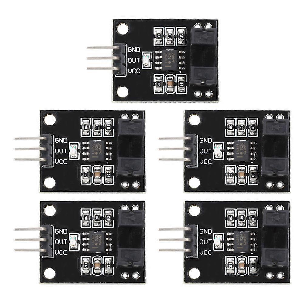 5Pcs Module de capteur de corrélation photoélectrique Module de capteur de comptage de compteur