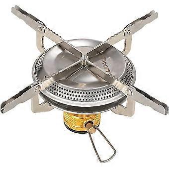 Camping Gas Stove Gas Stove Ultra Portable Camping Stove, Foldable Backpack Stove Burner With Storage Bag, For Camping, Hiking, Bbq, Picnic