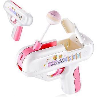 Candy Gun Toy Lollipop Gun Sweet Toys Light Toy Lollipop Storage Gun Toy Sugar Storage Toy Surprise for Christmas Boys and Girls Adult I Love You, No 