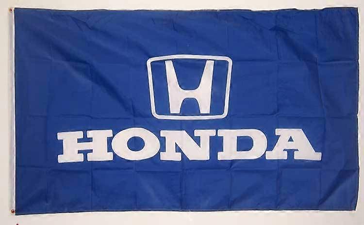 HONDA BLÅ BILFORHANDLERFLAGGBANNER FFGG-1142