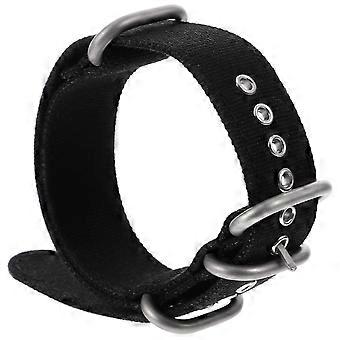 Canvas Watchband 1Pcs Watch Replacement Band with Stainless Steel Buckle