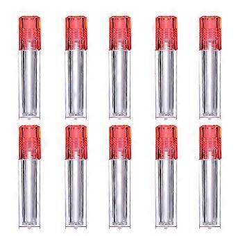 Lip Oil Vials Hydrating Roll-on Bottles with Red Cap 1Set Set