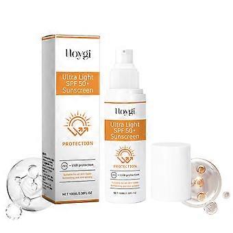 Moisturizing Facial Protection Cream with Hyaluronic Acid & SPF Mineral Sunscreen  Lightweight, Non-Comedogenic