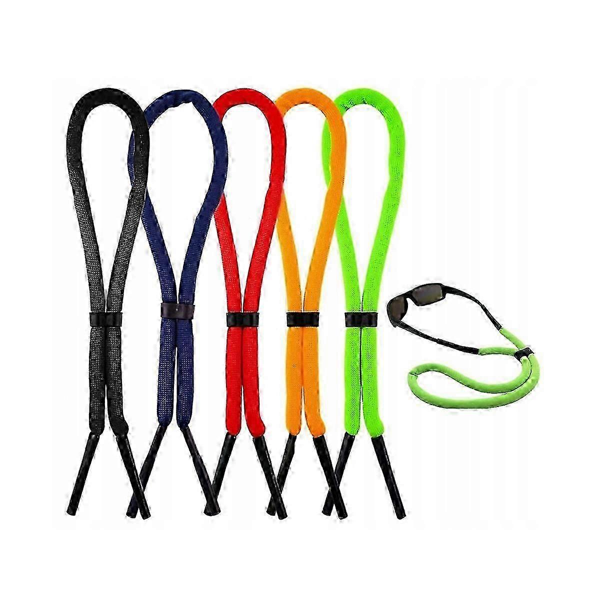 Silicone Floating String For Glasses, 5 Pieces