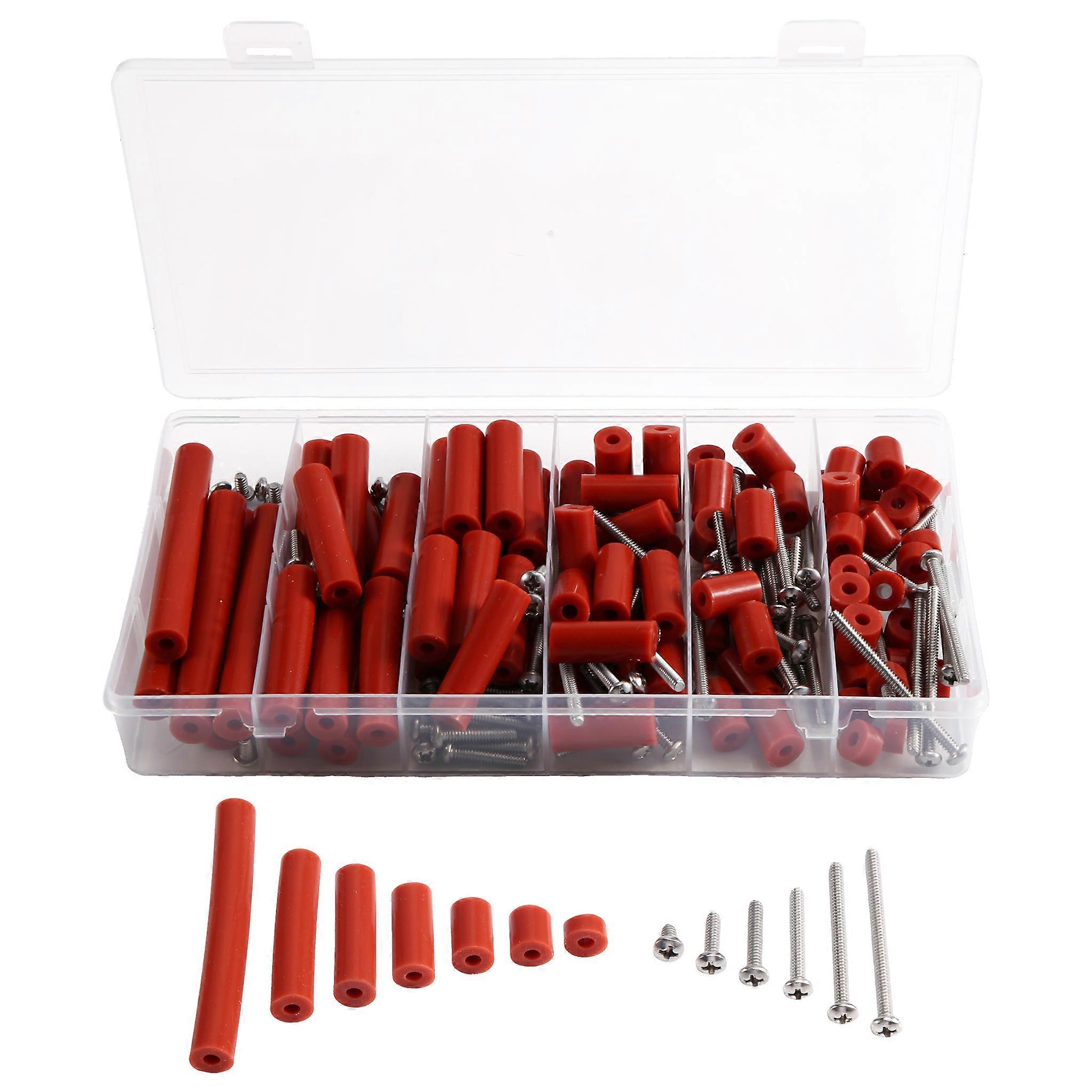 175PCS Electrical Outlet Spacers Kit,Thread Cup Head Mounting Screws and Outlet Spacer Without Threaded