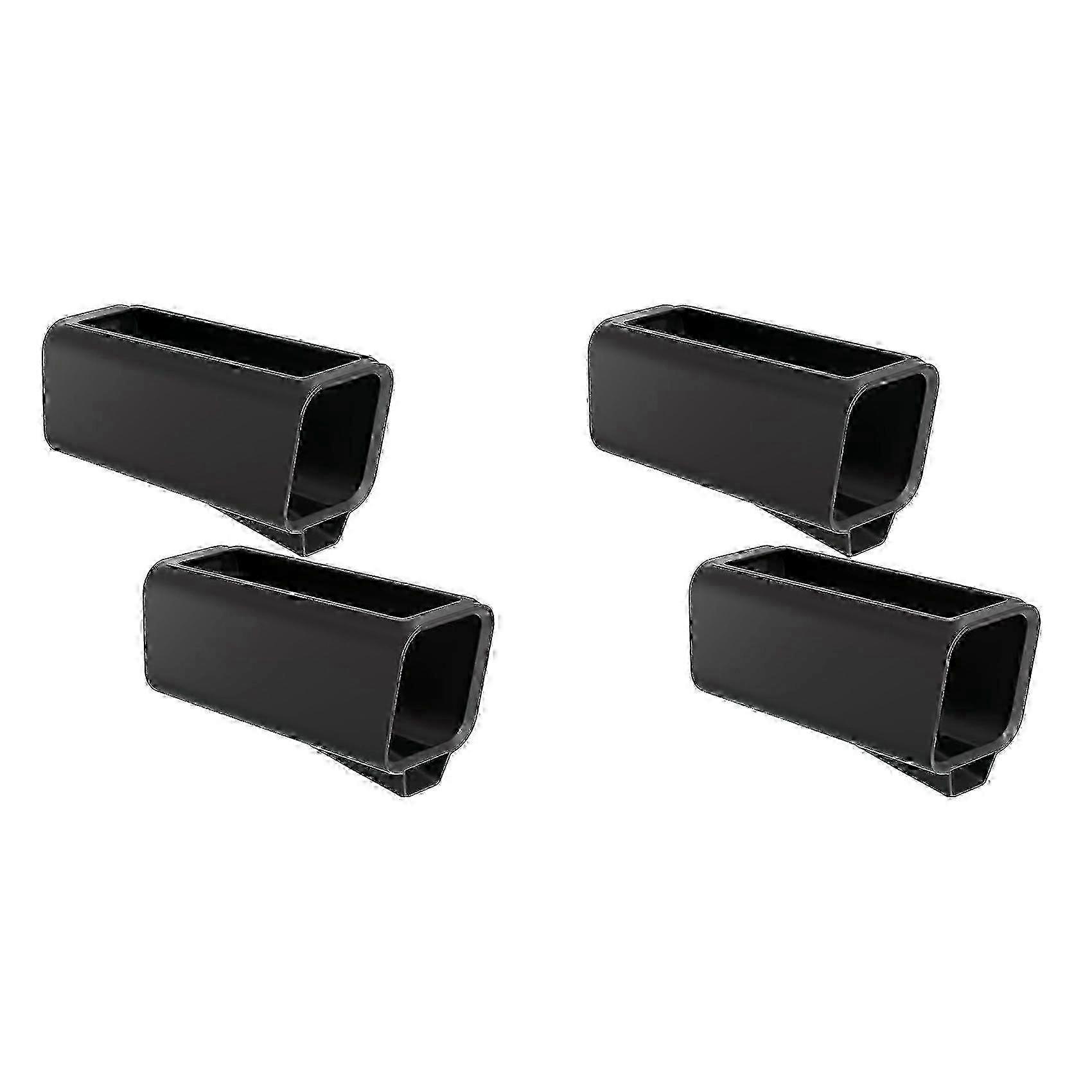 Waterproof Silicone Case for Eufy S3 Pro Security Camera (4-Pack, Black)