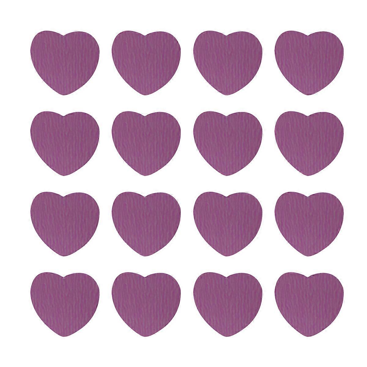 Sprinkle Confetti Violet Heart-Shaped Table Confetti for Wedding Decoration 4000Pcs