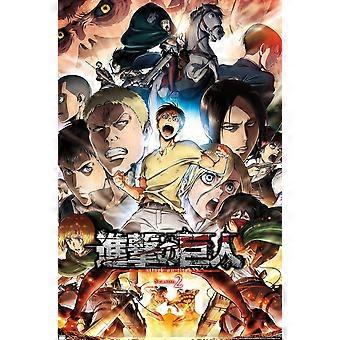 Attack on Titan: Season 2 - Key Art 02 Jigsaw Puzzle AD928