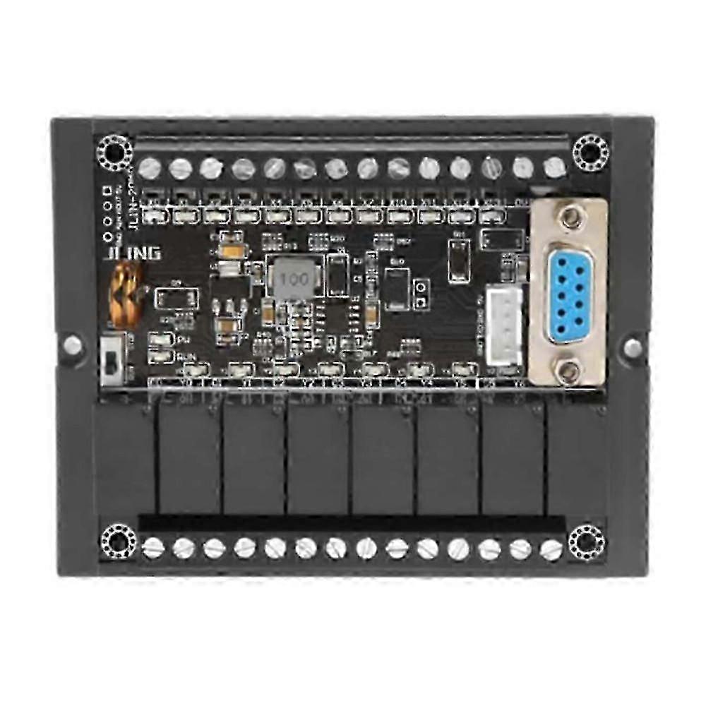 Motor Controller PLC Programmable Controller FX1N TO 20MR Programmable Relay Delay Module with Shell Motor Regulator simple