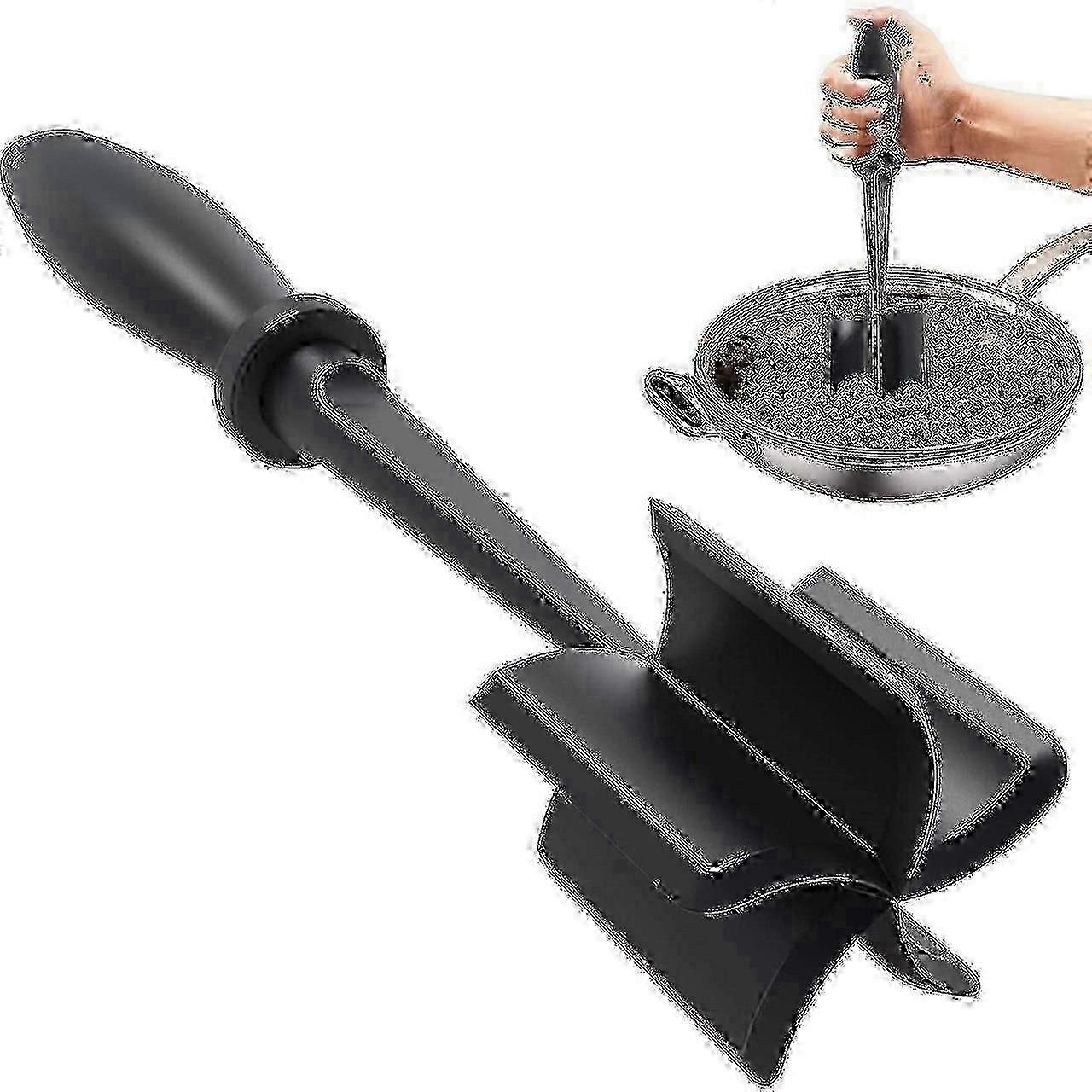 Ergonomic 5-Blade Cooked-Meat Chopper