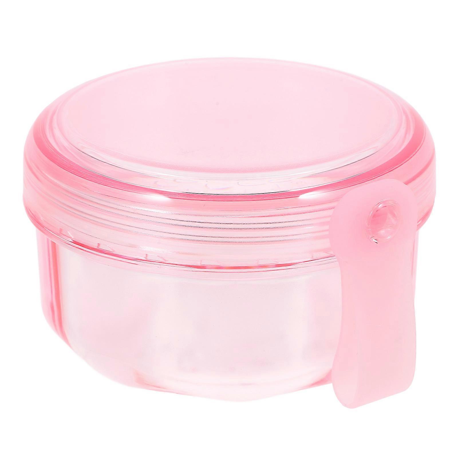 Purple Retainer Case Household Denture Container for Storage Portable