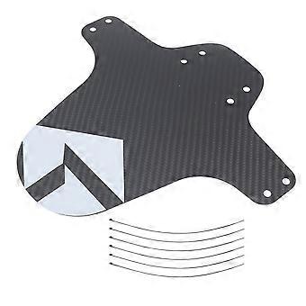 Garde-boue de vélo de montagne en fibre de carbone Protection ultralégère contre les éclaboussures de boue flexible pliable pour accessoire de véloYMQX)