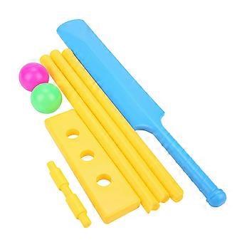 Verdant Touch Cricket Play Toys Children Cricket Set Board Game, Interactive Sports Toy, 20-Piece Kids Cricket Play Set_HP