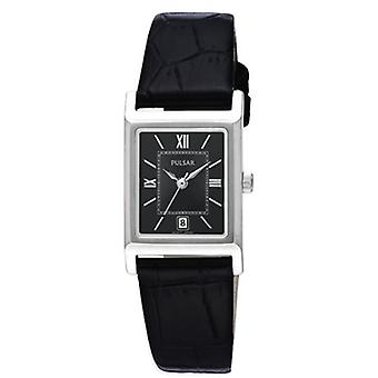 Pulsar amsterdam Quarz Analog E-Uhr mit Rindsleder Armband PXT631X