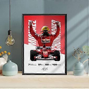Michael Schumacher, Ferrari, Formula 1, F1 Merch, Jigsaw Puzzle,, ZRC1734
