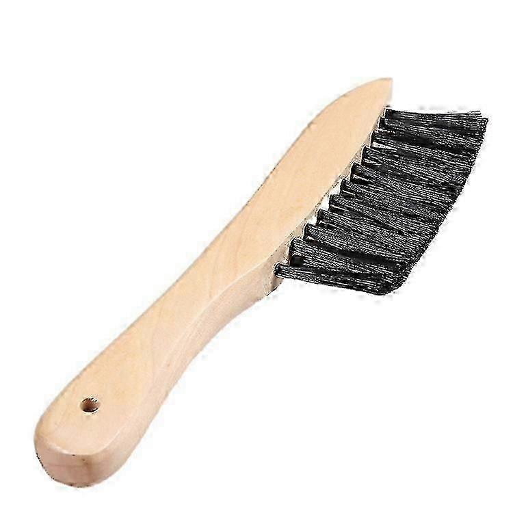 Black Wooden Pool Table Brush Pair