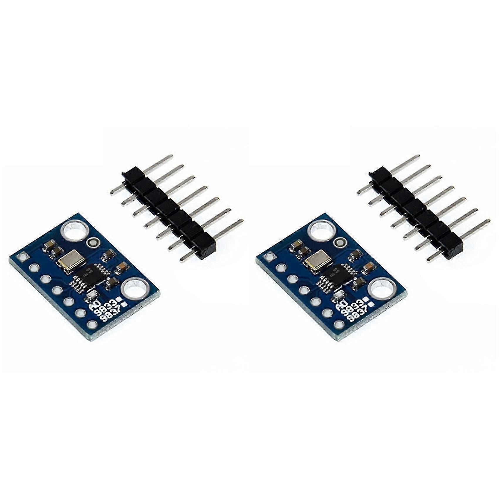2X AD9833 Module Sine Square Wave DDS Signal Generator Programmable Microprocessors Serial Interface Module GY-9833-SFYGV